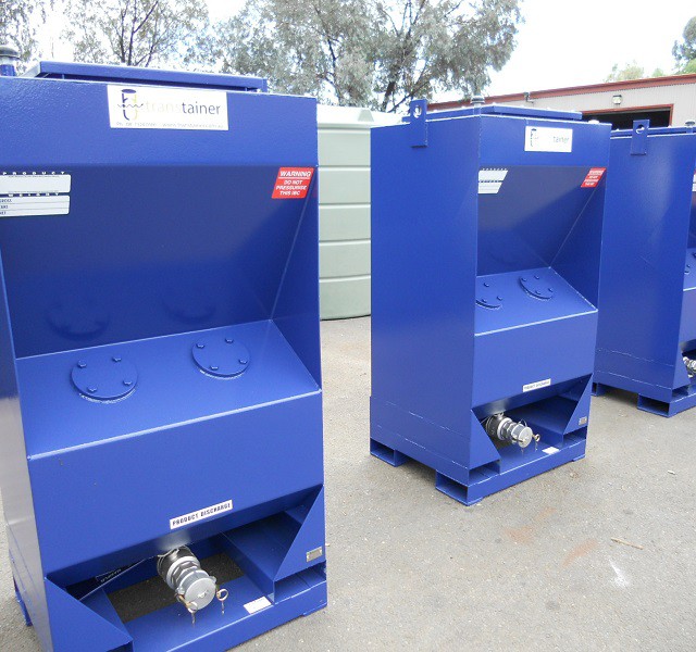 Dragline / Truck Mount Mobile Grease Containers Transtainer