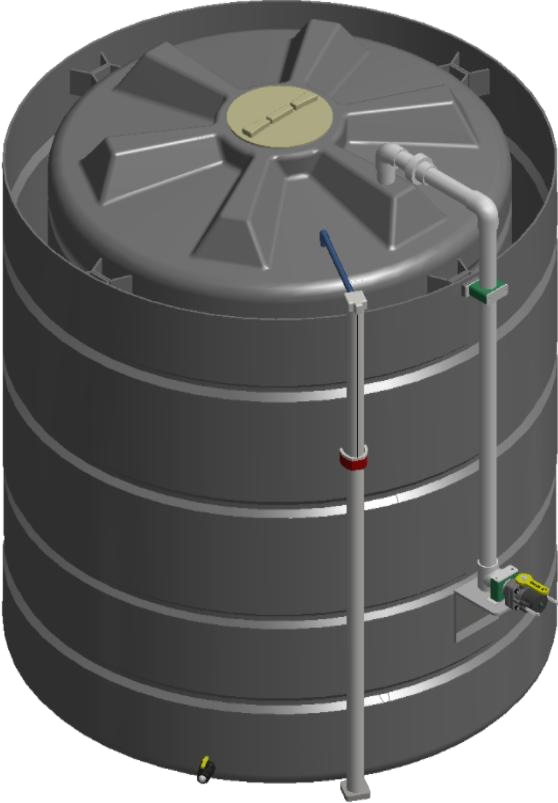 Chemical Plastic Tanks Double Skin Transtainer