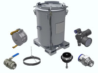 Parts - Pressurised Follower Grease Container (GREP)