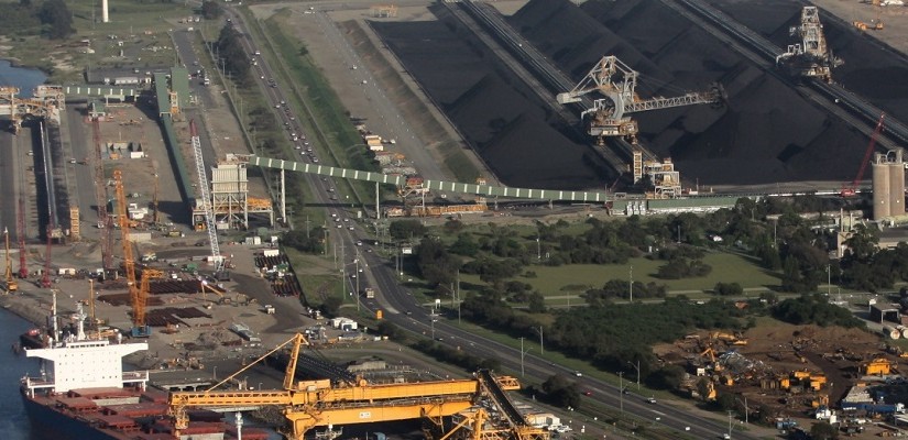 Coal ships loading at Newcastle. Photo: Southern Cross Maritime