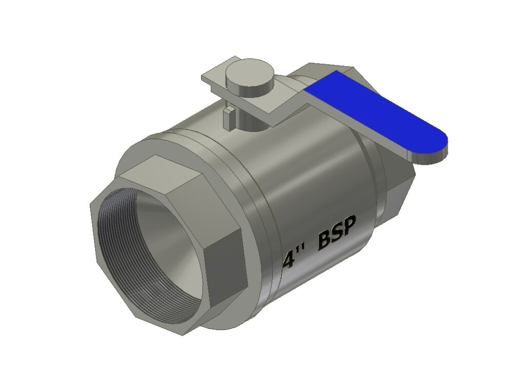 230-0003 4 in GENERAL PURPOSE BRASS BALL VALVE HANDLE MODIFIED