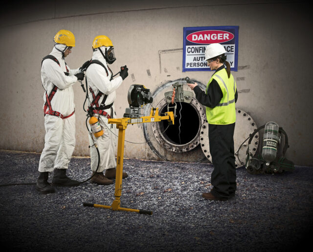 Confined Space Abrasive Blasting Coating Refurbishment Repairs