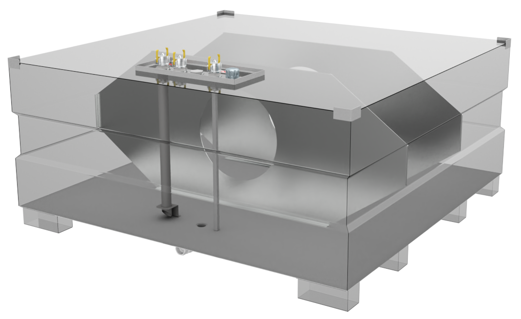 Fuel Cube Tank in Composite Stainless Material Transtainer